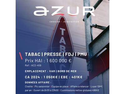 Vente Tabac - Presse - Loto à Bagnols-en-Forêt