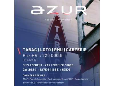 Vente Tabac - Presse - Loto à Toulon