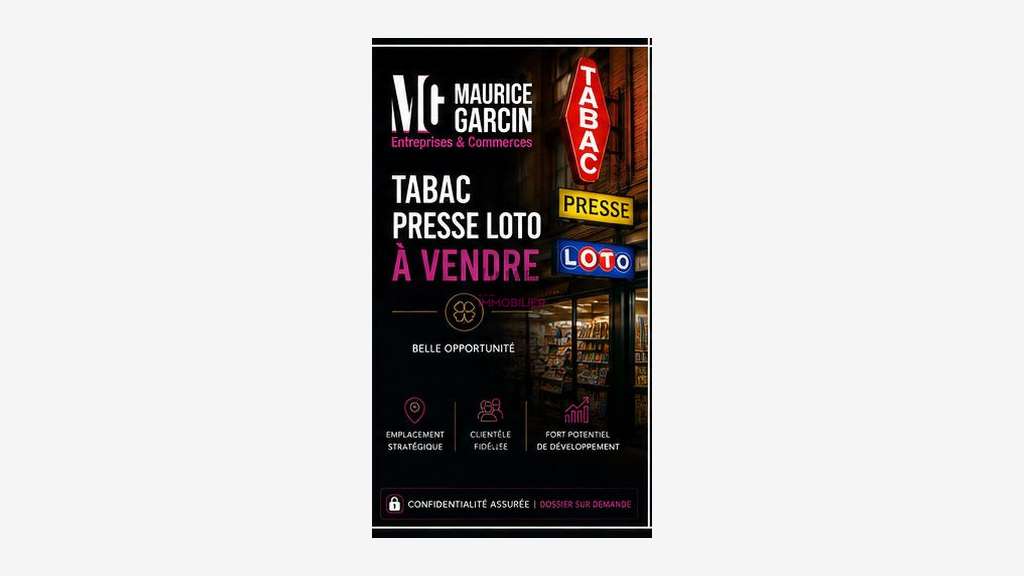 FDC tabac presse FDJ cadeaux à vendre empl N°1 84