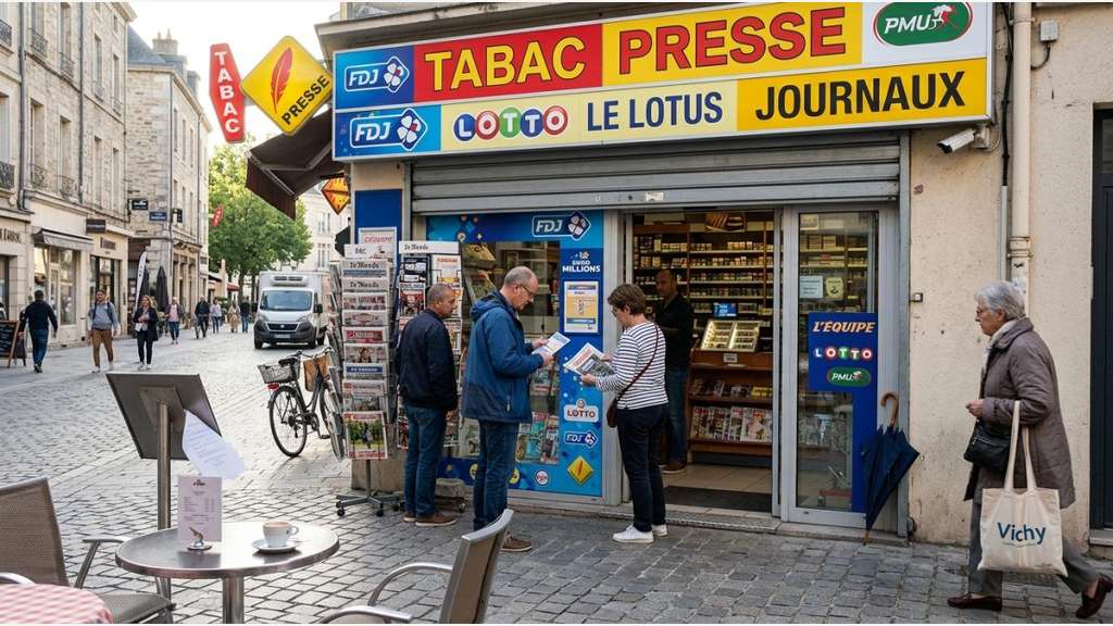 A vendre FDC tabac presse loto FDJ à Vichy centre