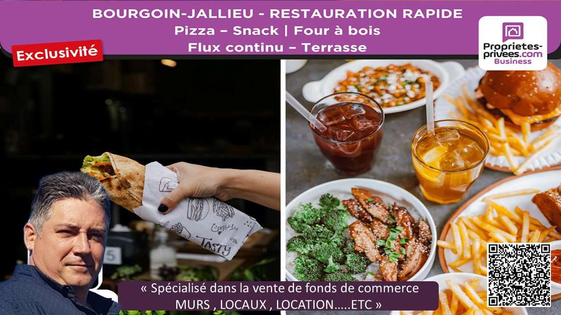 Vente FDC street food sur Saint-Fons centre