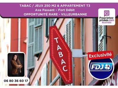 Vente Tabac - Presse - Loto à Villeurbanne