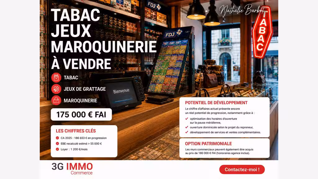 Vente FDC Tabac FDJ loto à Vitry-le-François