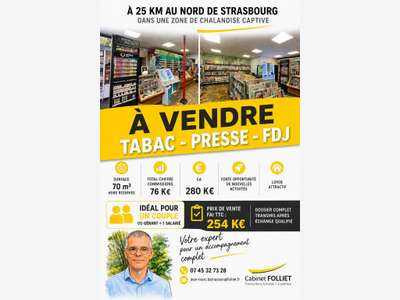 Fonds de commerce à vendre