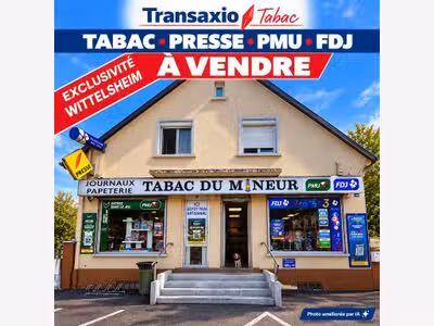 A vendre tabac presse PMU FDJ à Wittelsheim