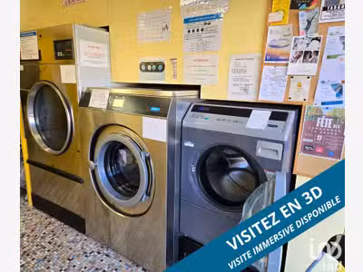 Vente laverie automatique + blanchisserie à Targon