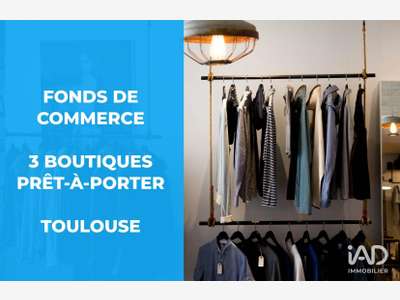 Vente 3 boutiques de prêt-à-porter à Toulouse