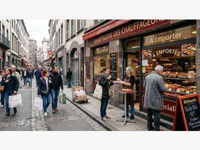 Vente rôtisserie/traiteur Clermont Fd hyper centre