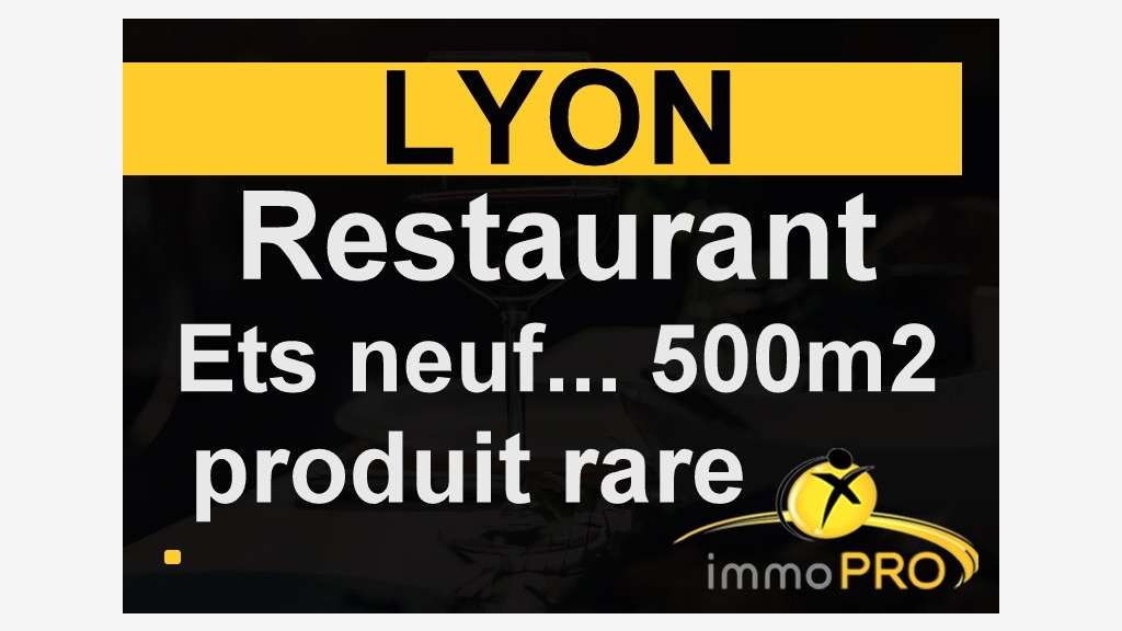 AV Superbe établissement sur secteur prisé de Lyon