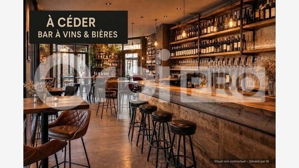 Cession bar à vins et bières 60m² à Valras-Plage