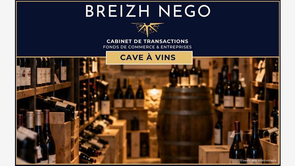 Vente fonds de commerce cave bar en Sud Bretagne