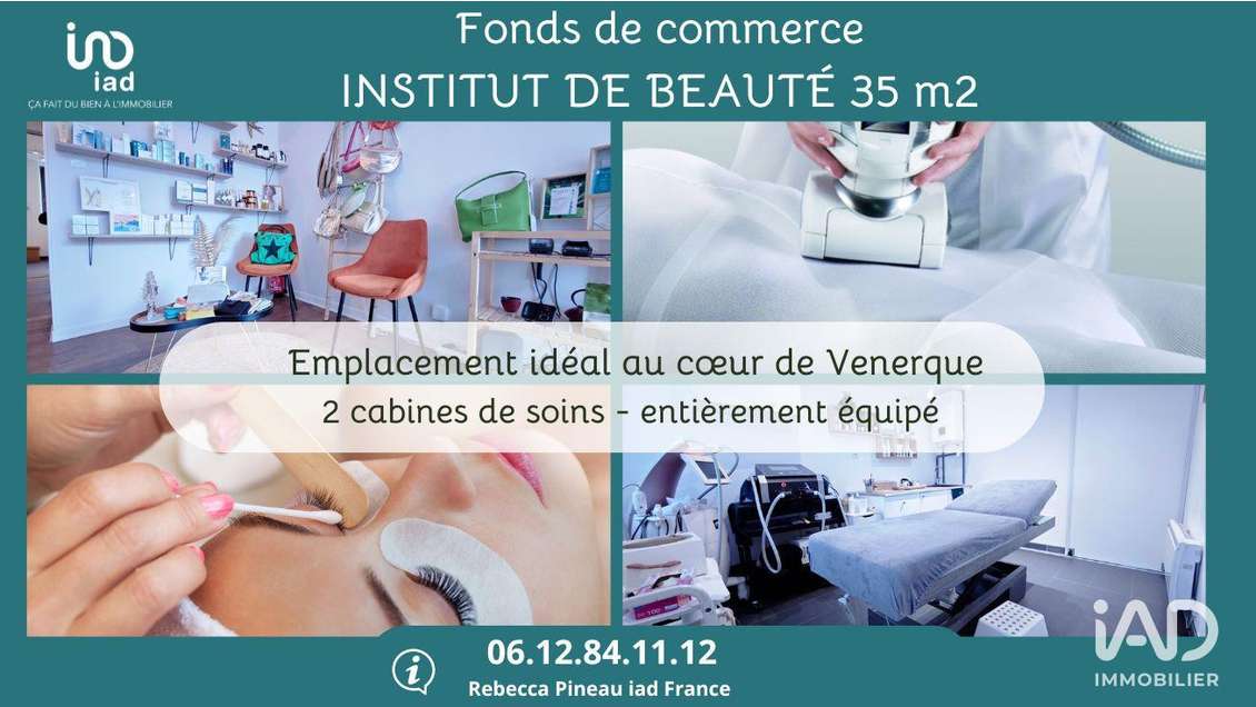 Vente FDC soins esthétiques à Venerque