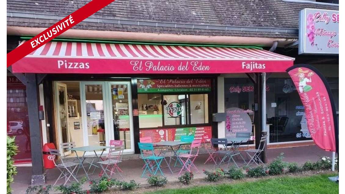 Av pizzeria idéalement située à Villers-sur-Mer