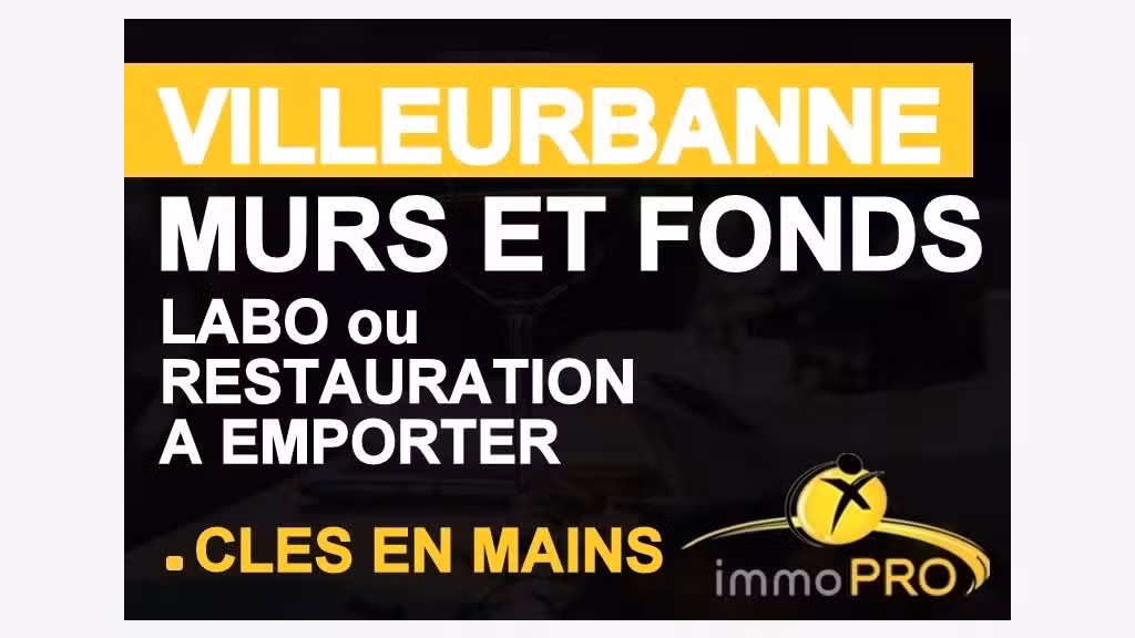 Vente globale des murs commerciaux et d'un fonds