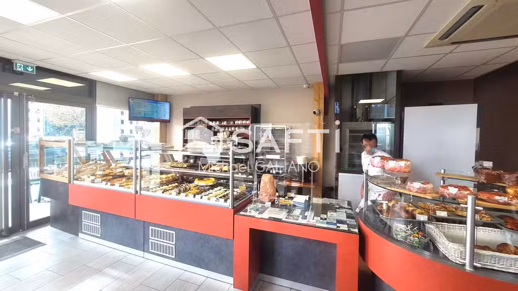 Vente boulangerie pâtisserie salon de thé Voiron