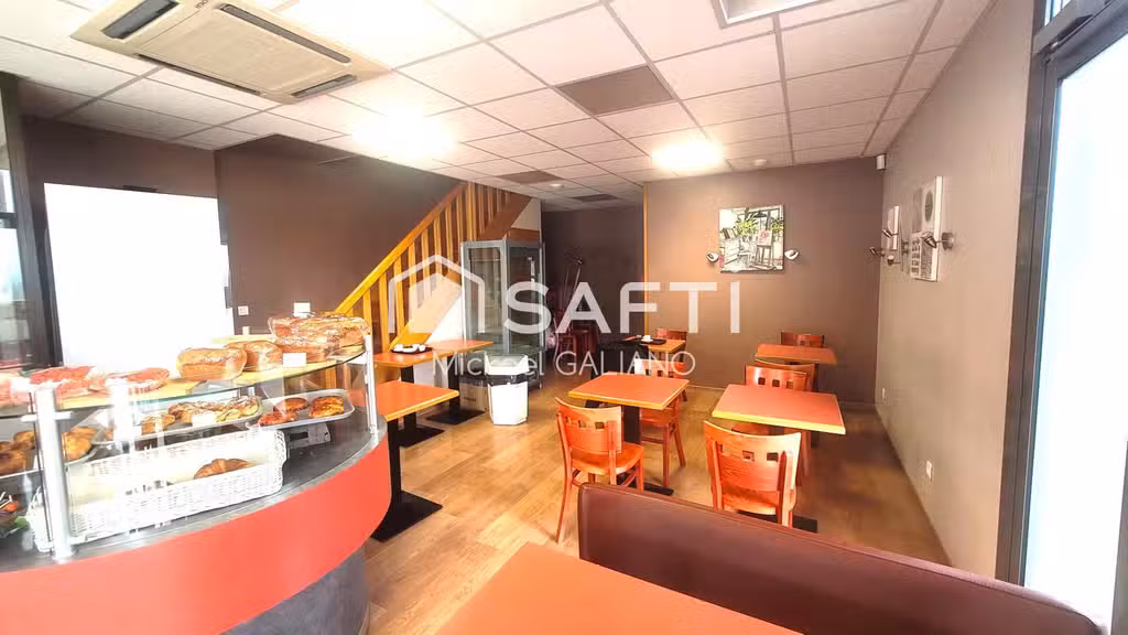 Vente boulangerie pâtisserie salon de thé Voiron