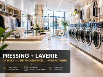 Vente Nettoyage - Laverie - Pressing à Voisins-le-Bretonneux