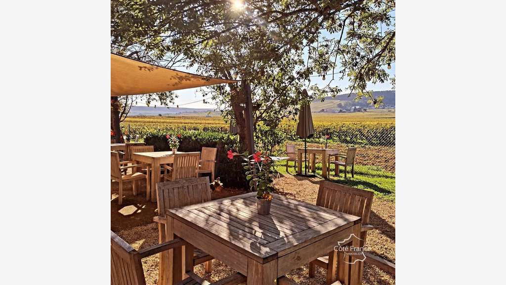 Cède superbe restaurant avec logement privé Volnay