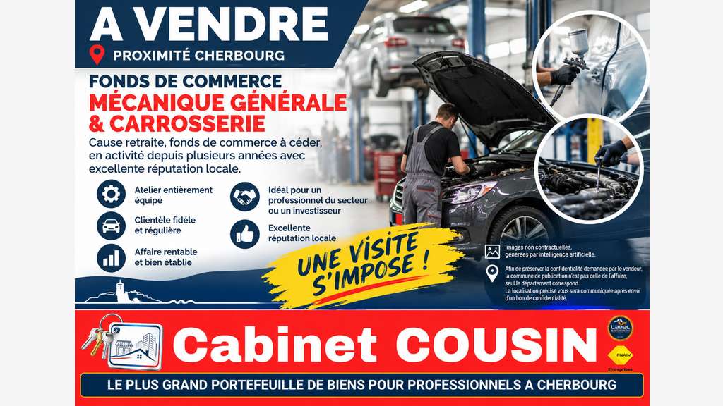 AV garage automobiles carosserie proche Cherbourg
