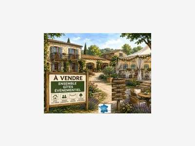 Vente gîtes murs et fonds en Sud Ardèche