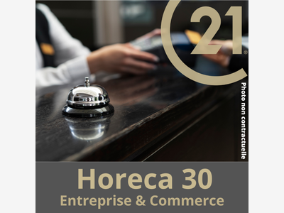 Vente hôtel 2 ** 20 chambres en village du Gard