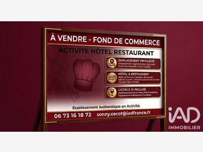 Vente hôtel restaurant icence IV en agglo d'Agen