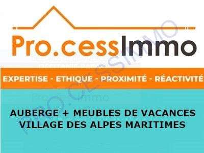 Vente auberge hôtel village des Alpes Maritimes 