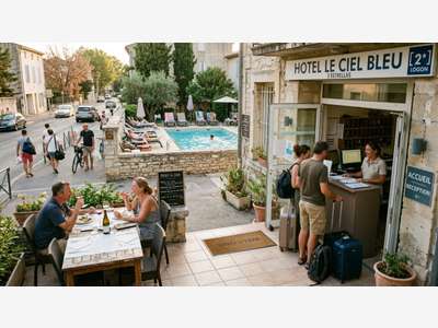 Vente fonds de commerce hôtel 20 chambres Avignon