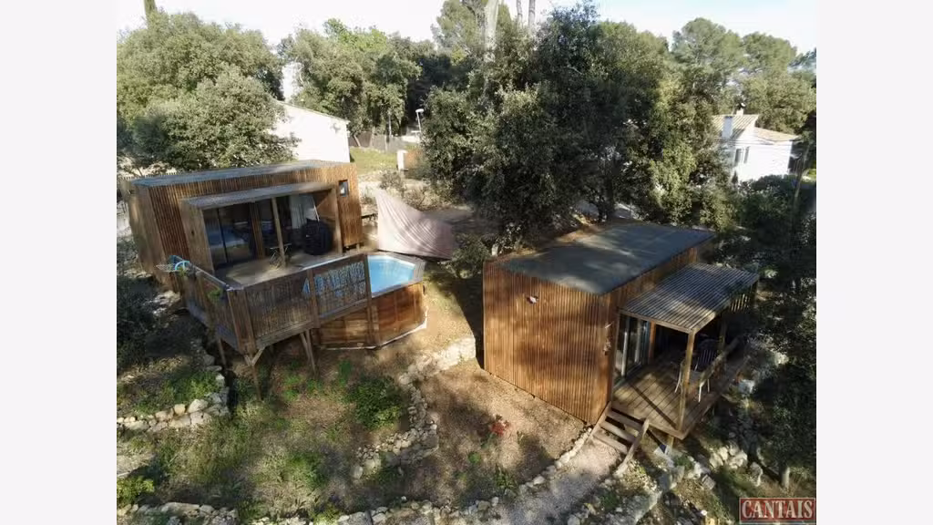 Vente 2 chambres d'hôtes et 2 tiny houses - Var