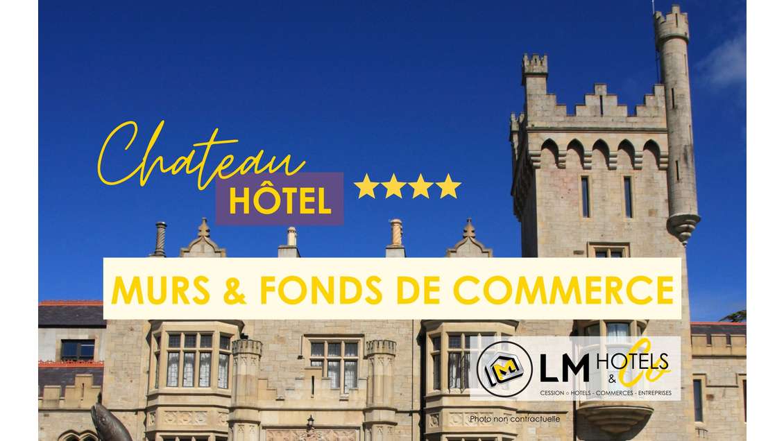 AV Exceptionnel Château hôtel restaurant à Bayeux