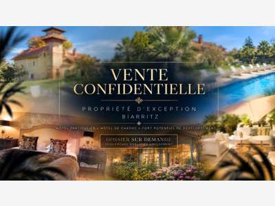 AV hôtel ***** manoir du· XIXe siècle à Biarritz