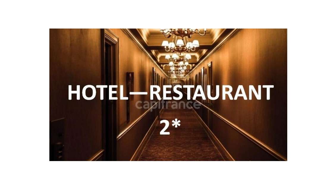 Hôtel restaurant 2 ** à vendre en centre Blois 41