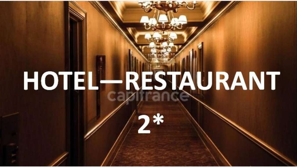 Hôtel restaurant 2 ** à vendre en centre Blois 41