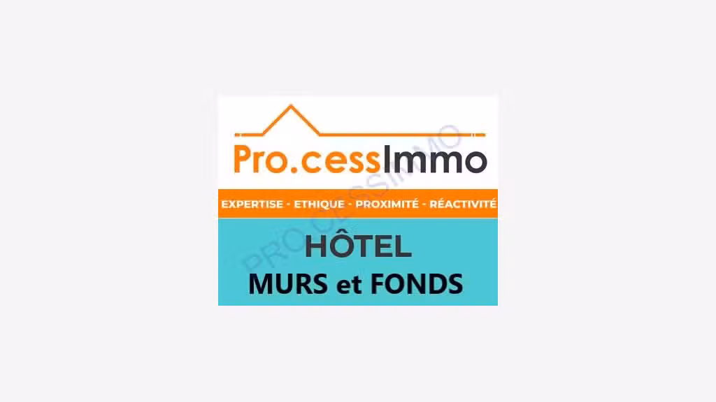 AV hôtel bureau murs et fonds 3* Sud de la France