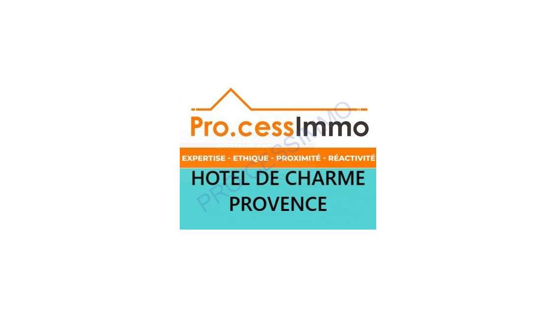 Vente hôtel de charme rénové en Provence