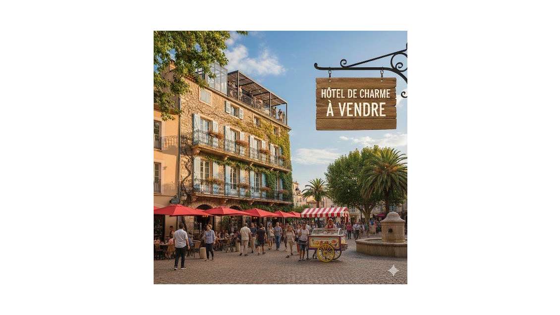 A vendre hôtel boutique renové St Paul de Vence