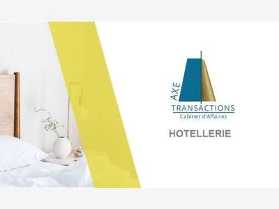 Cède hôtel bureau 31 chambres ville touristique 37