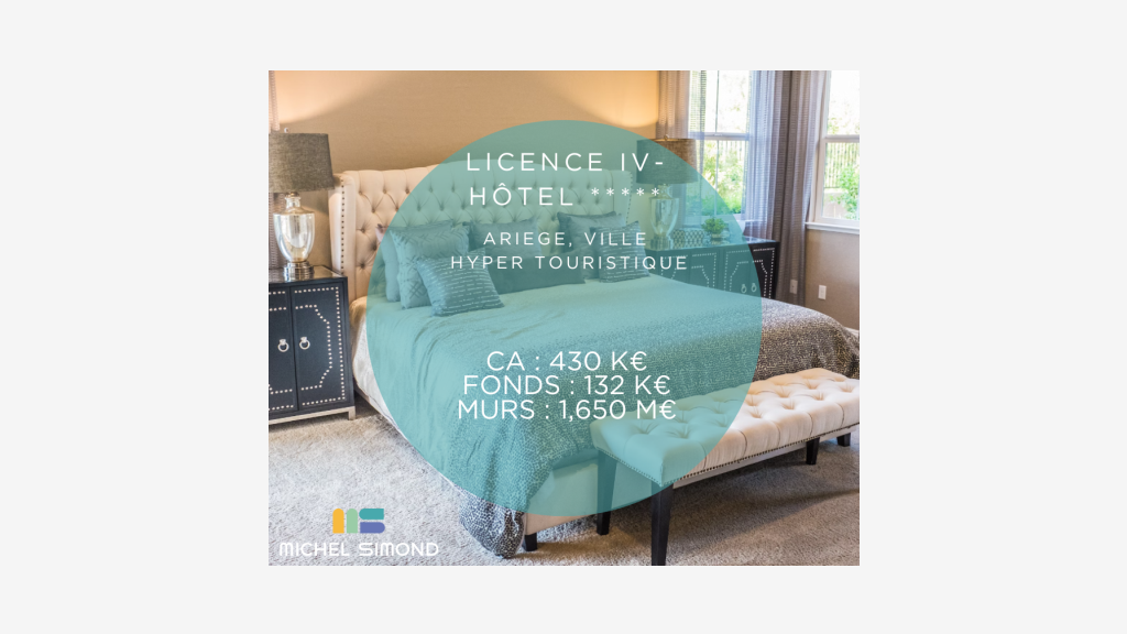 Vente hôtel bureau bar en Ariège