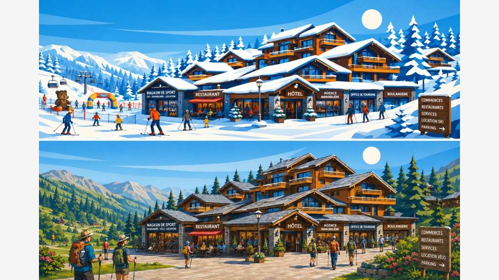 A vendre hôtel bureau station ski tarentaise 73