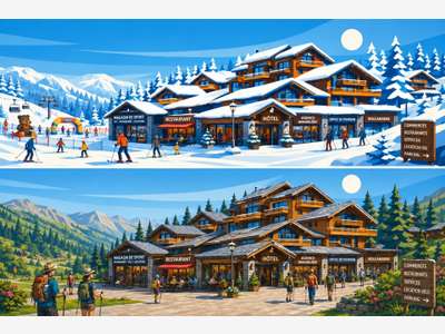 A vendre hôtel bureau station ski tarentaise 73