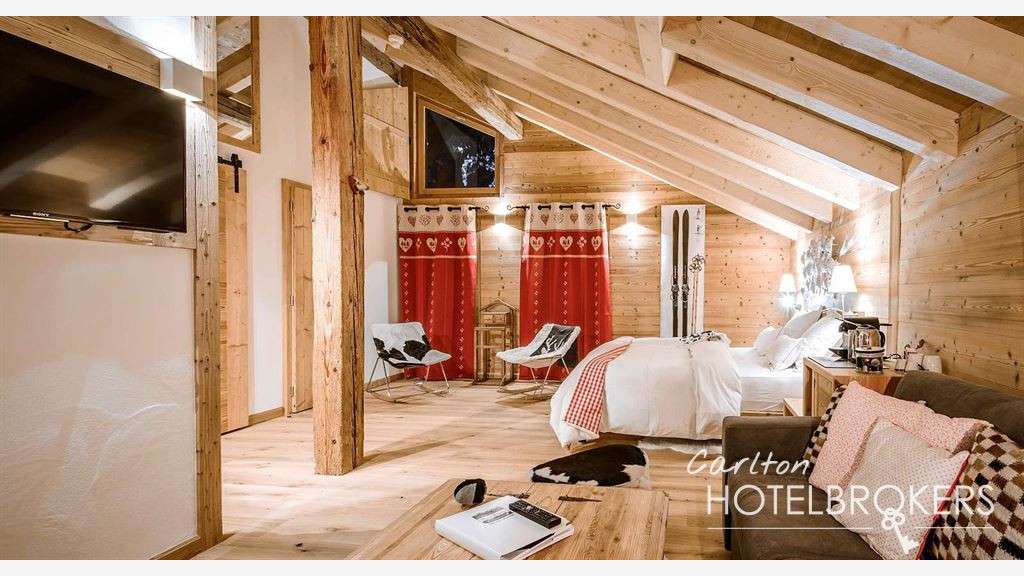 A vendre chalet hôtel-spa 33 chambres à Champery