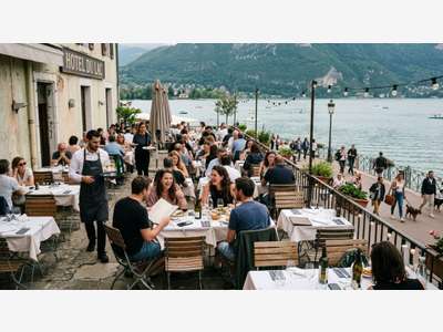 Vente bel hôtel restaurant vue sur lac Clermont Fd