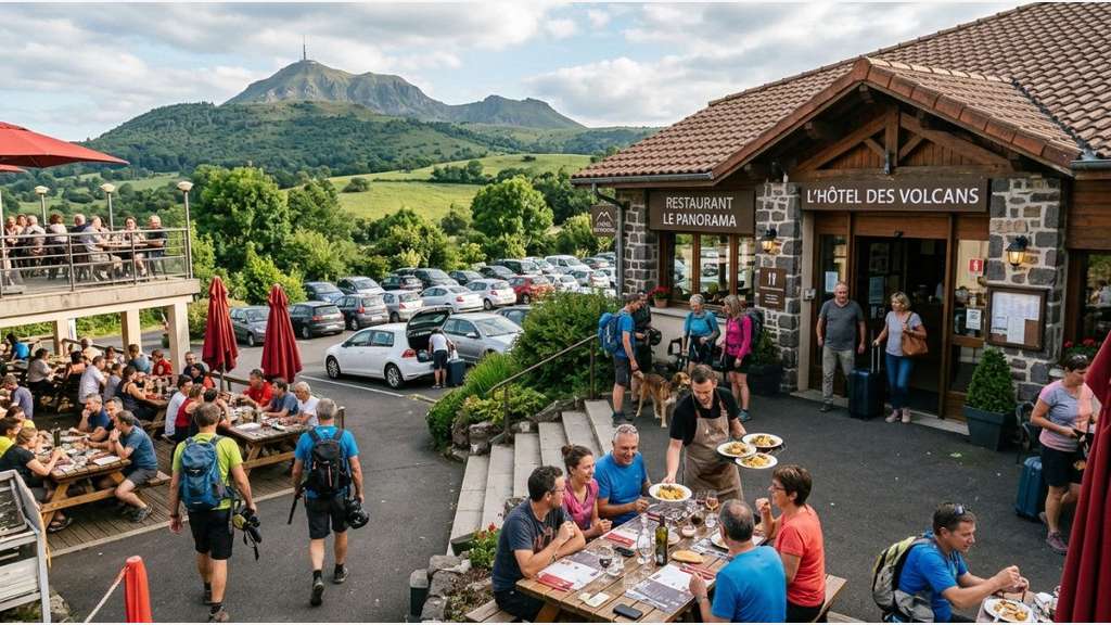 Vente ensemble hôtel 2 ** + restaurant Clermont Fd
