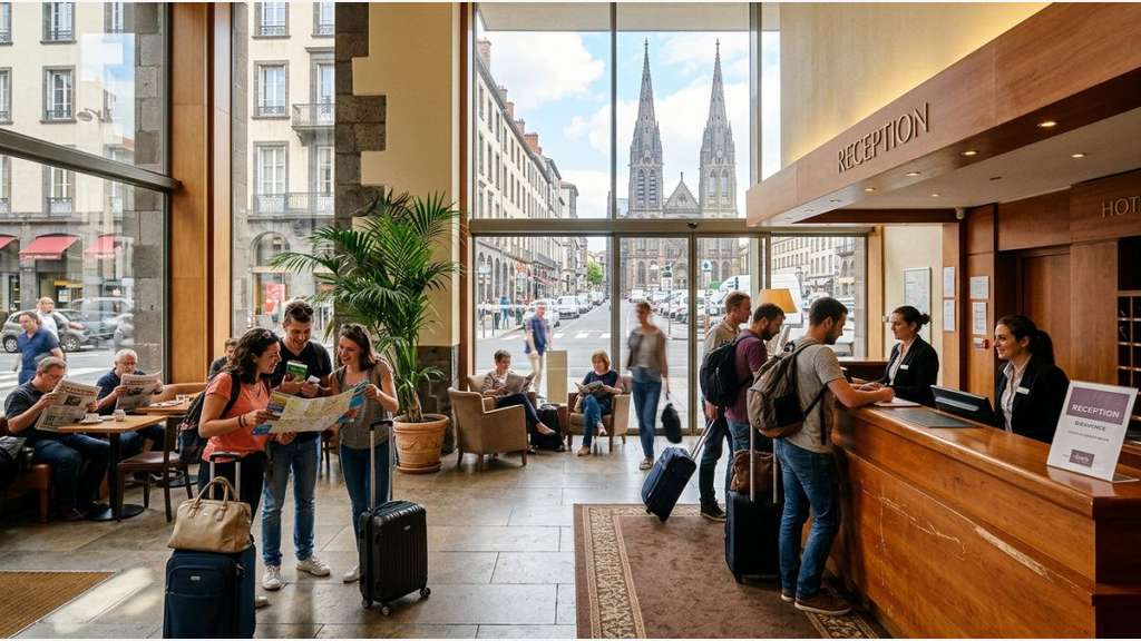 AV hôtel bureau forte rentabilité Clermont-Ferrand