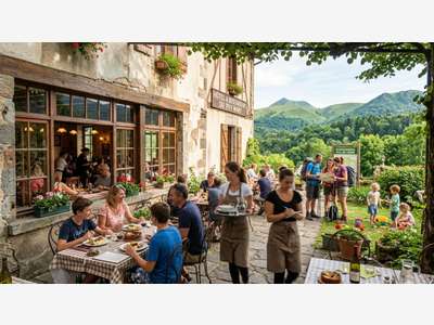 AV hôtel restaurant au parc des Volcans d’Auvergne