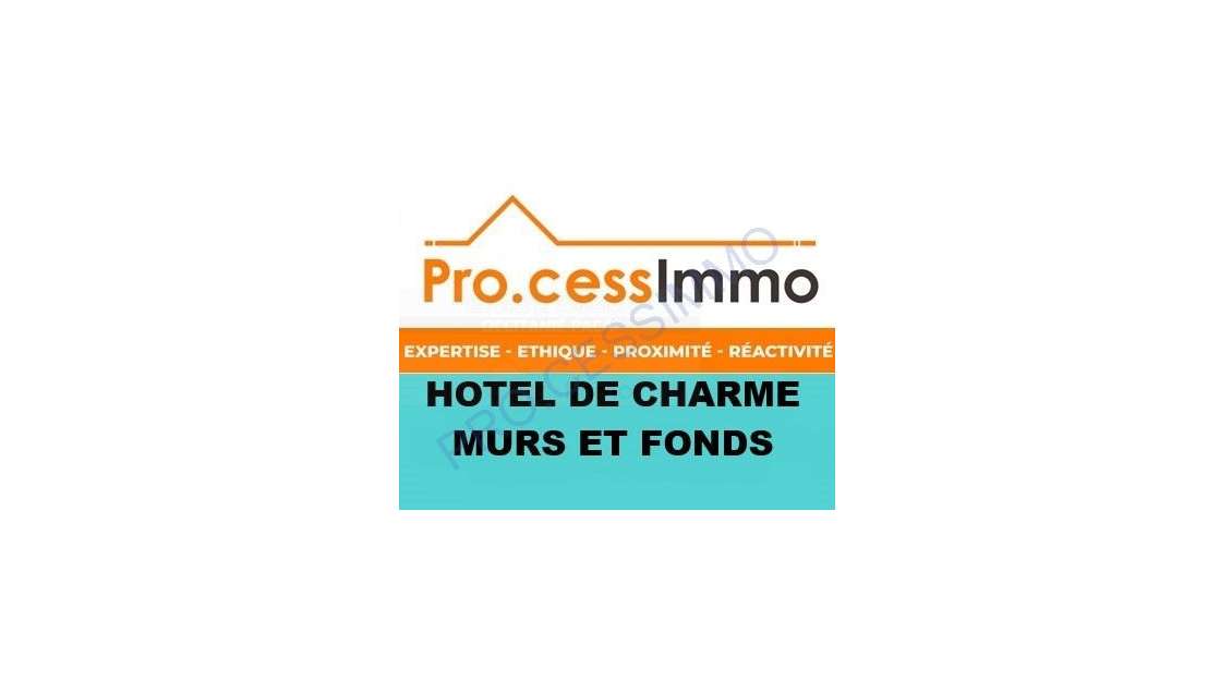 Vente hôtel de charme murs et fonds en Hérault