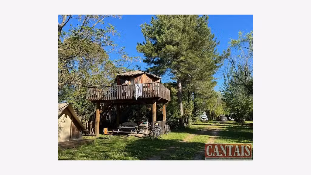 Vente camping à la ferme 25 empl en Provence