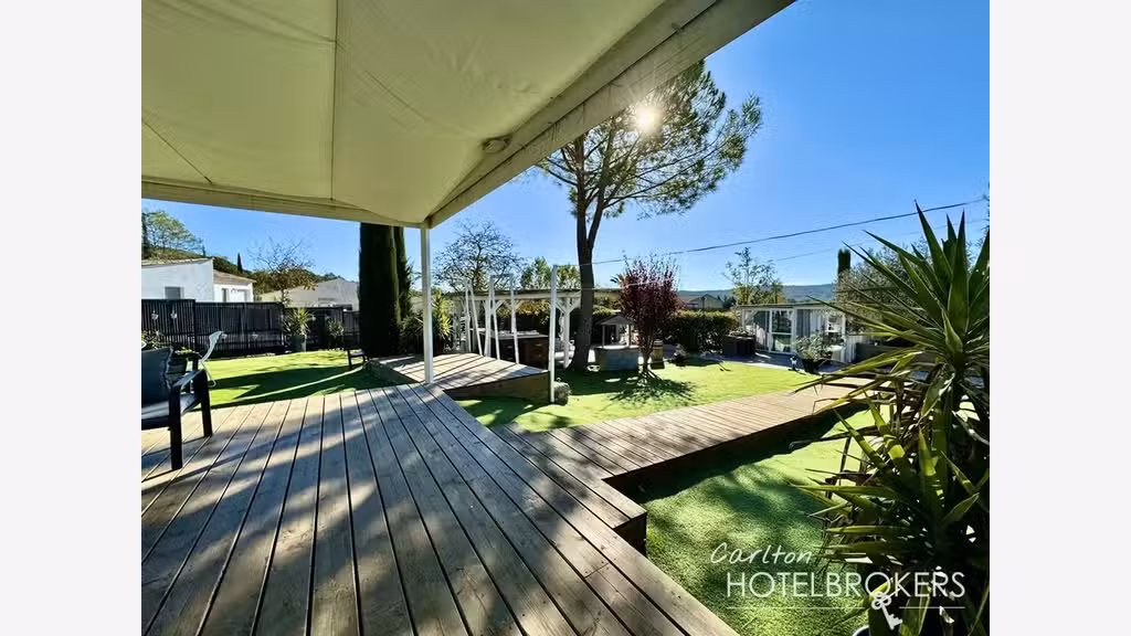 Vente hôtel *** restaurant en arrière-pays varois