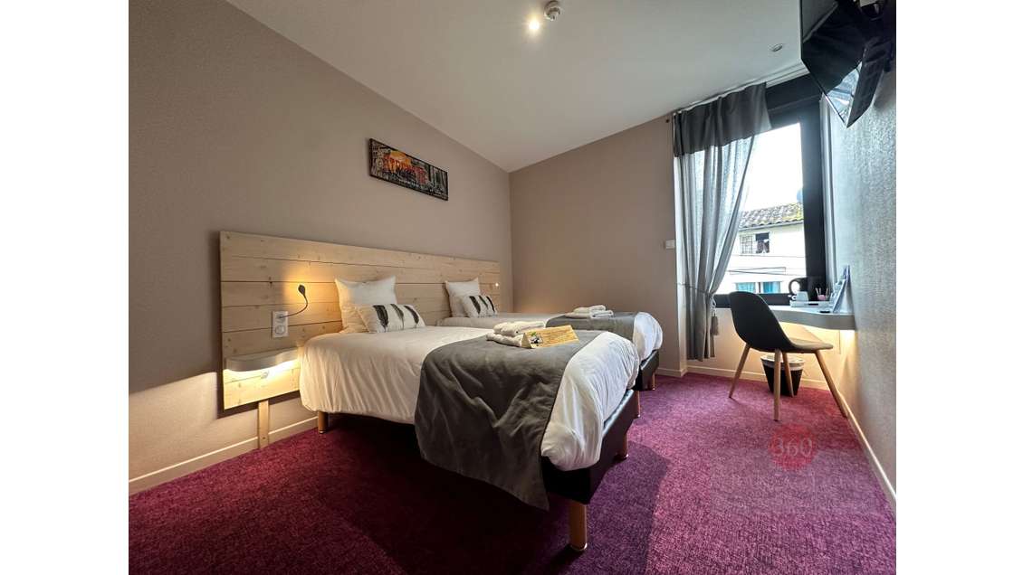 Vente hôtel en hyper centre proche gare Marmande