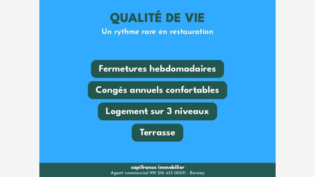 Hôtel-restaurant de charme à vendre au Sap 61